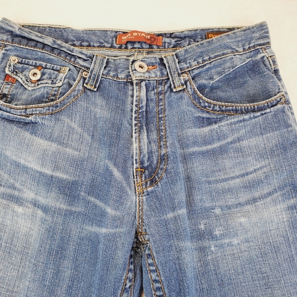 Big Star Women's Pioneer Boot Cut Jeans Flap pockets - Picture 3 of 6